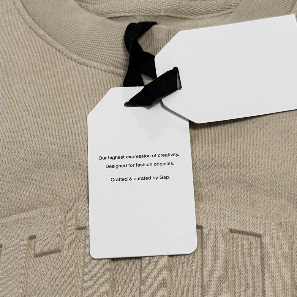 GAP Cream Studio Sweatshirt - Picture 5 of 7